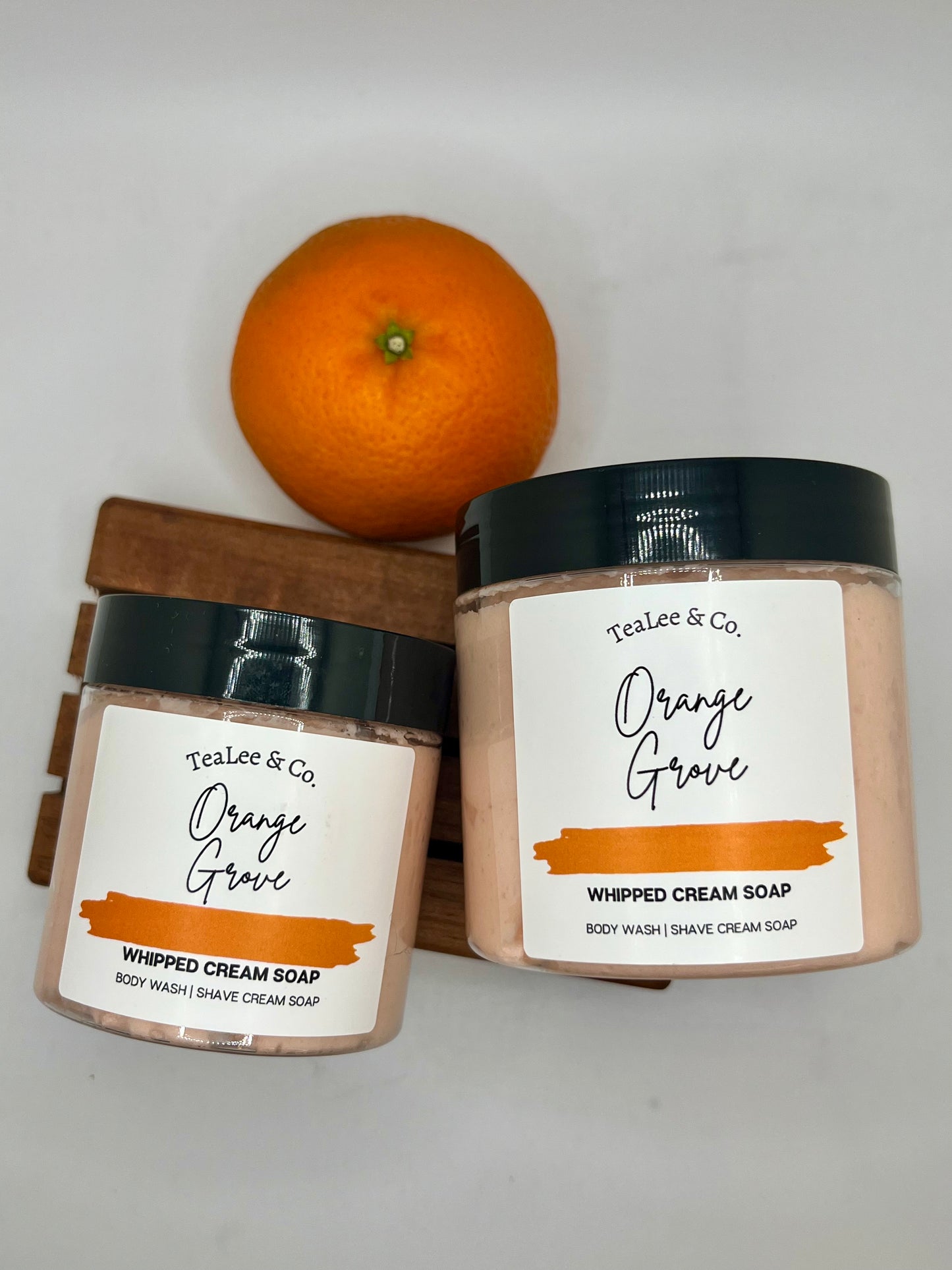 Large Orange Grove Whipped Soap