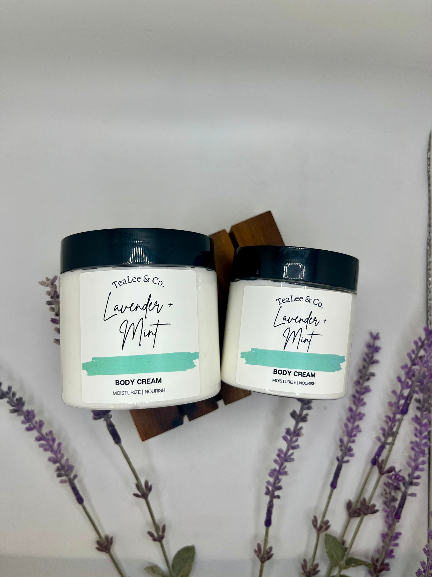 Small Lavender + Mint Body Cream