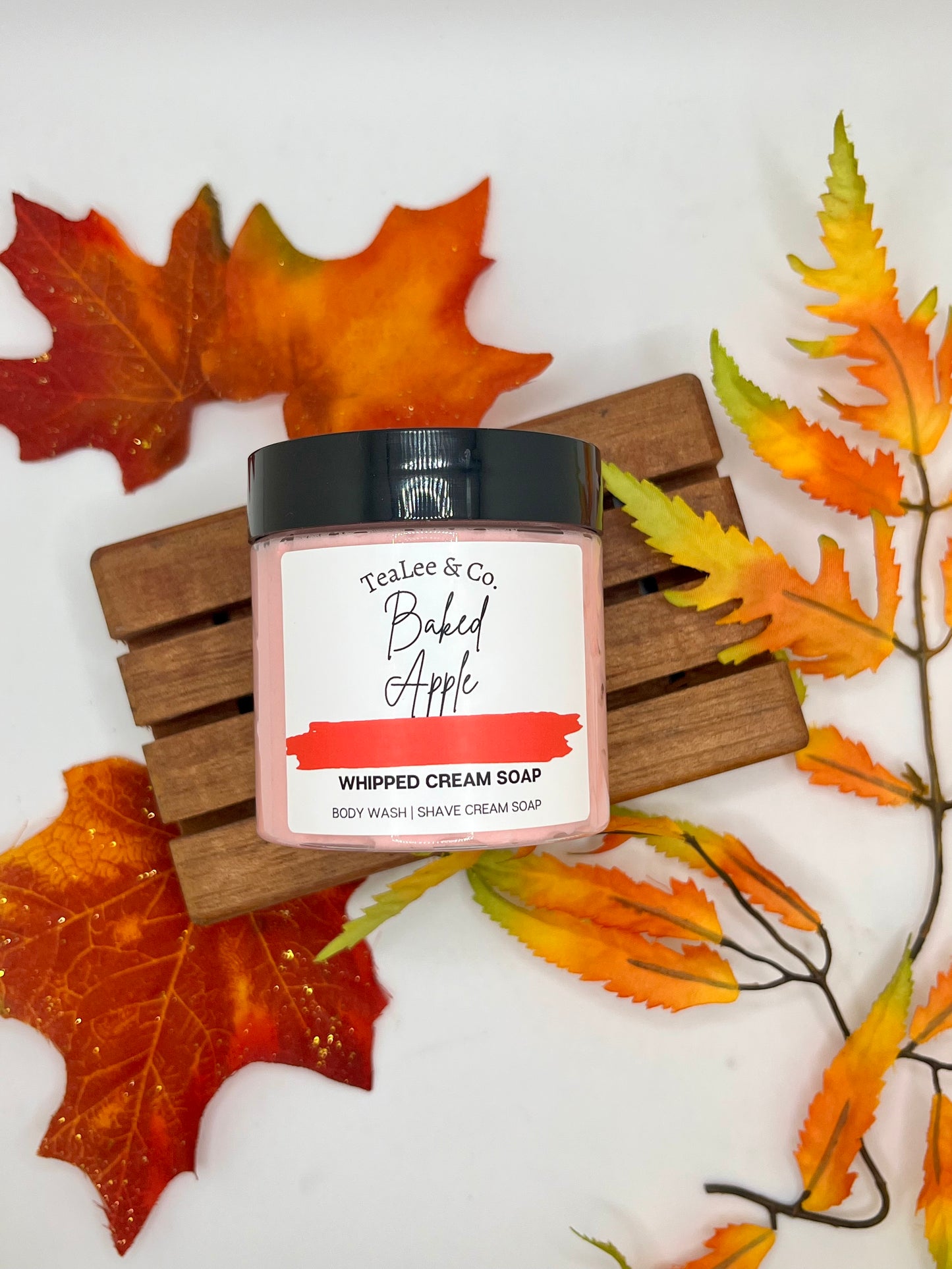 Small Baked Apple Whipped Soap