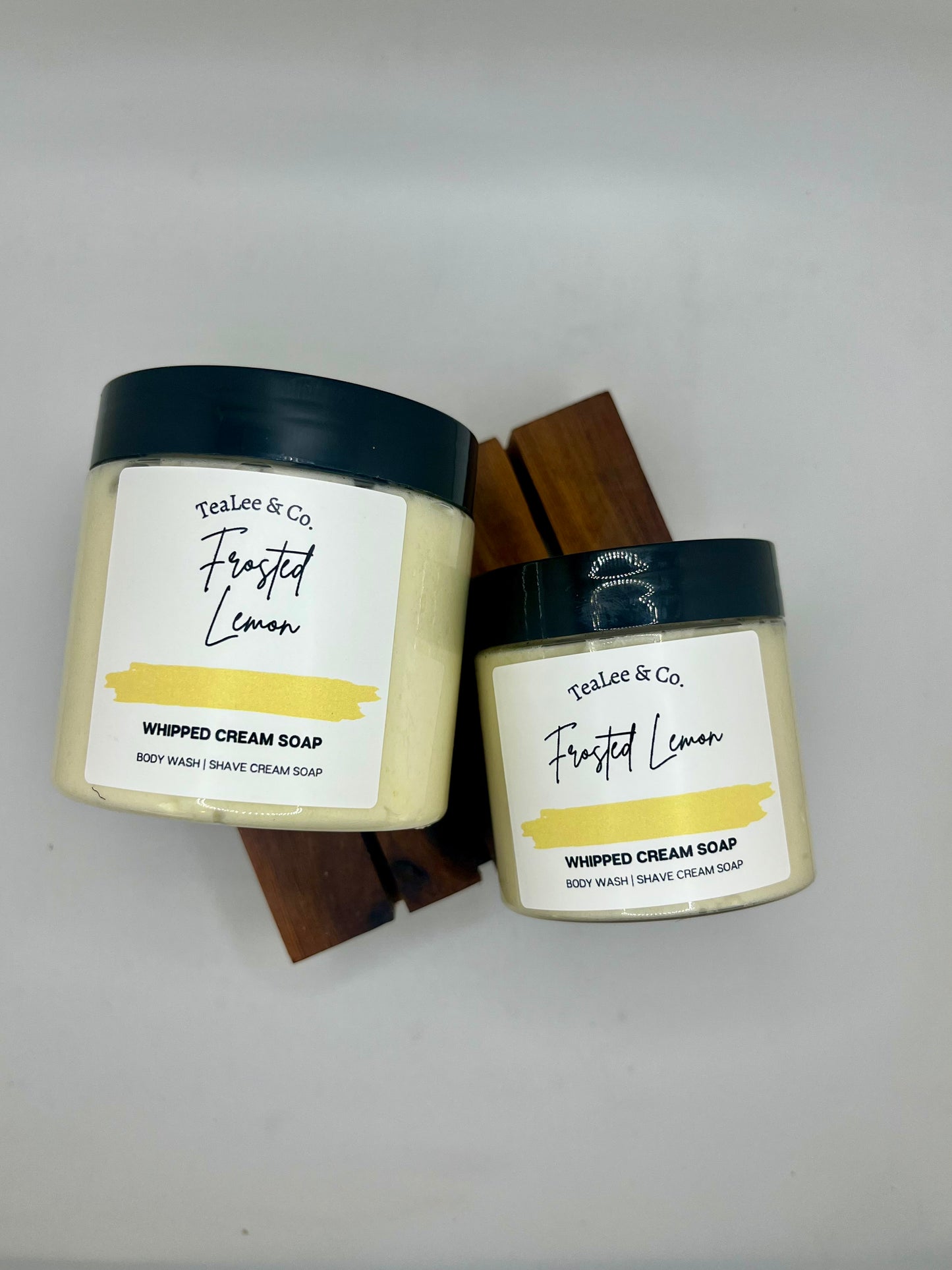 Small Frosted Lemon Whipped Soap